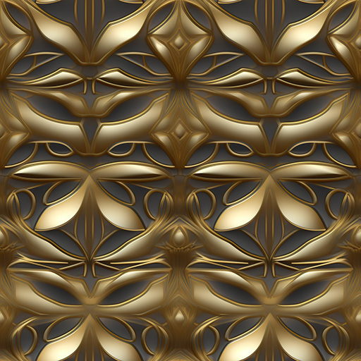 Gold Decorative Seamless Background